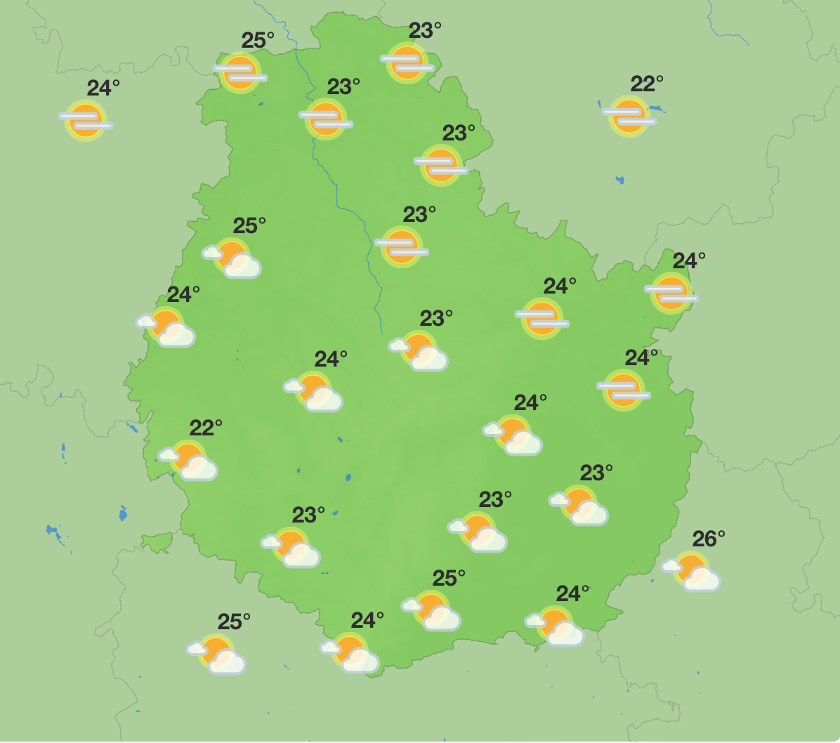 Météo en Côte-d’Or – Une semaine variable à prévoir - Toute l'actualité de Beaune et du Pays Beaunois gratuite en un 1 clic