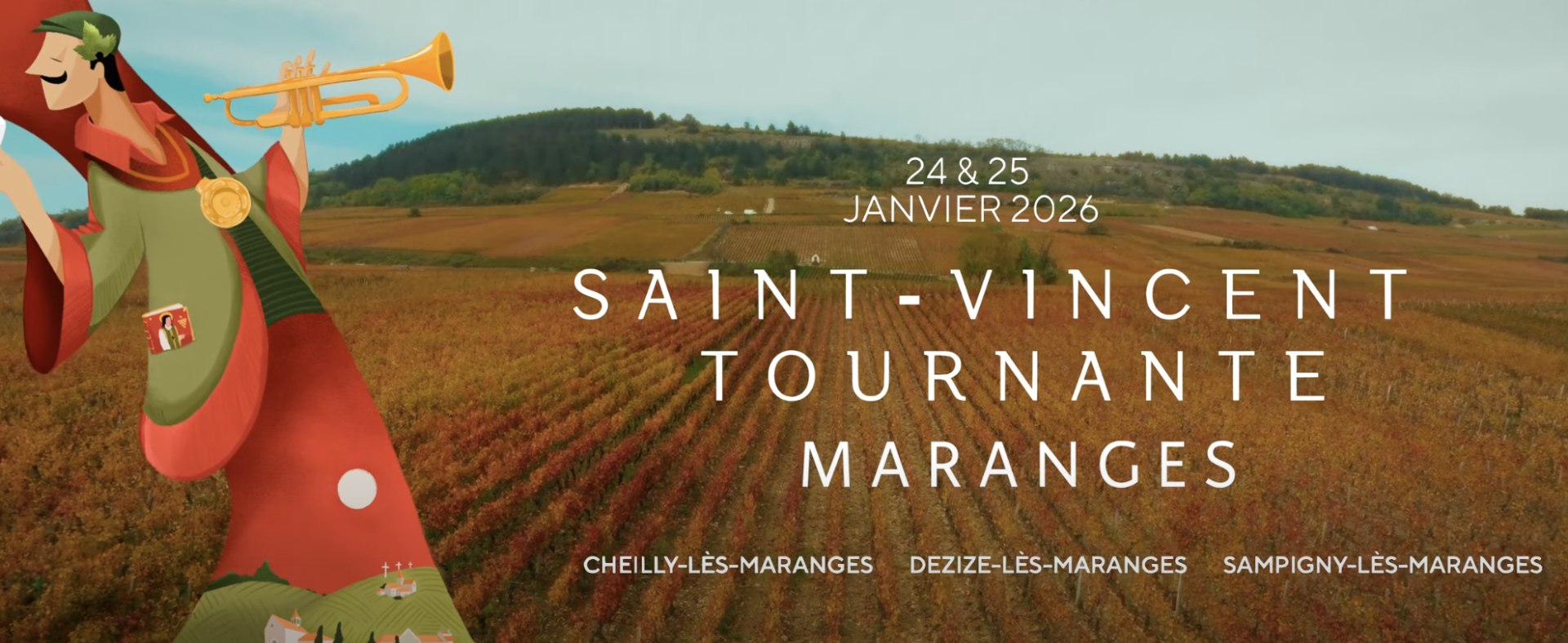 SAINTVINCENTTOURNANTE 2026 Les Maranges se dévoilent à travers une