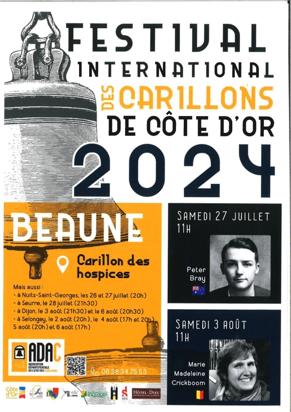 Les Festival international des carillons est annoncé à partir du 27 juillet 