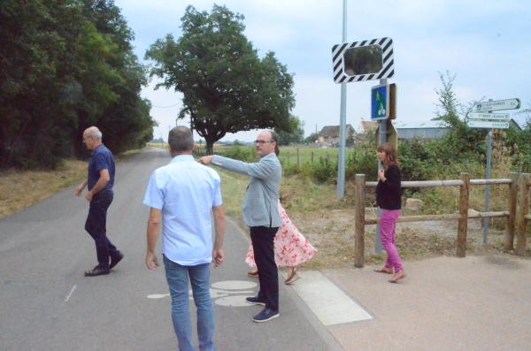 A Saint-Loup-Géanges, la municipalité plaide pour un raccord avec la piste cyclable venant de Beaune 