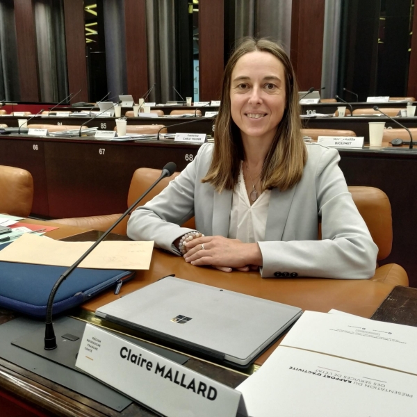 "Plus de moyens pour le train en Bourgogne-Franche-Comté" insiste Claire Mallard, Présidente de groupe Écologistes & Solidaires Conseil régional de Bourgogne-Franche-Comté