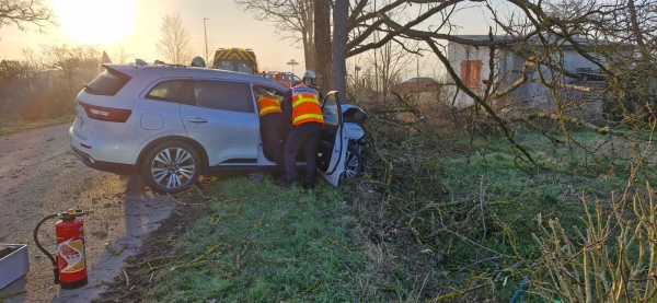 SDIS 21 - Une femme grièvement blessée dans un accident à Mailly