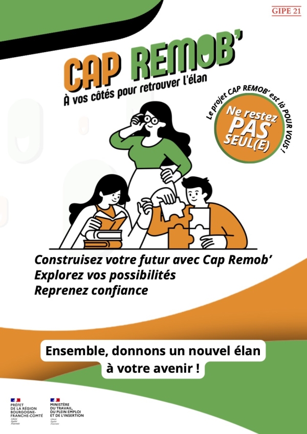 Cap Remob’ - Un nouveau dispositif d’accompagnement renforcé pour l’insertion socio-professionnelle à Beaune