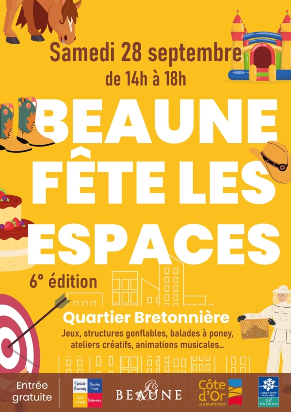 Beaune - Fête des Espaces Beaunois le samedi 28 septembre un rendez-vous festif pour tous