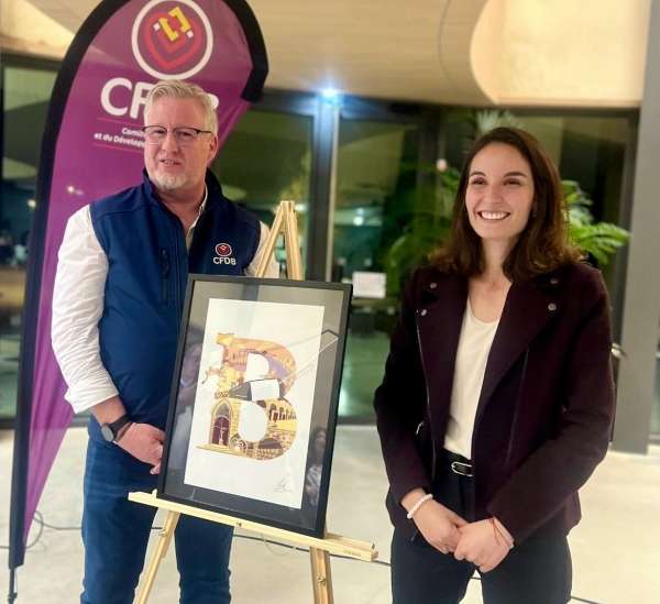 Beaune - Norma Michalik, l'illustratrice derrière l'affiche officielle des Festivinales de la Vente des Vins des Hospices de Beaune 2024