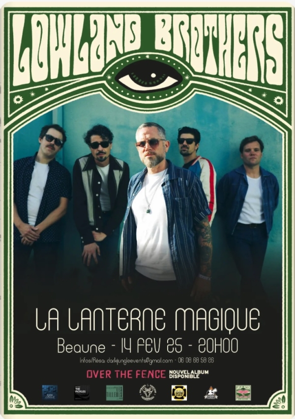 Beaune - Jazz, blues et vibrations roots : Lowland Brothers en live à La Lanterne Magique vendredi 14 février