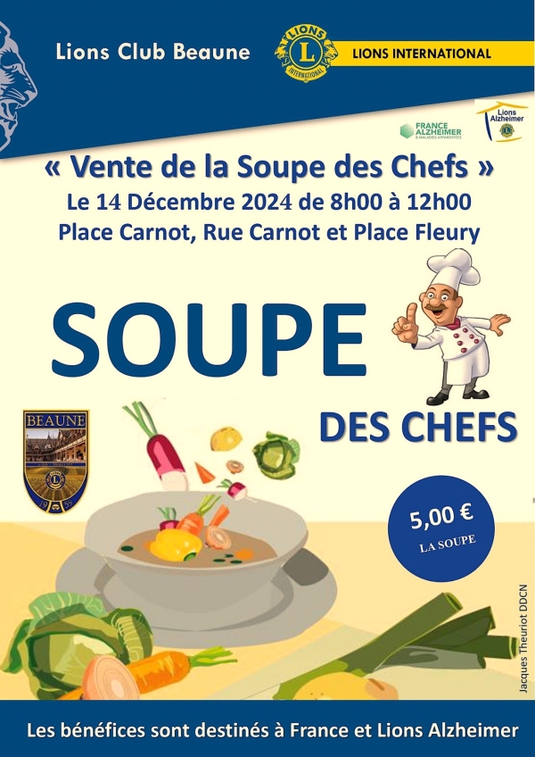 Beaune - La Soupe des Chefs 2024, un rendez-vous gourmand et caritatif ce samedi