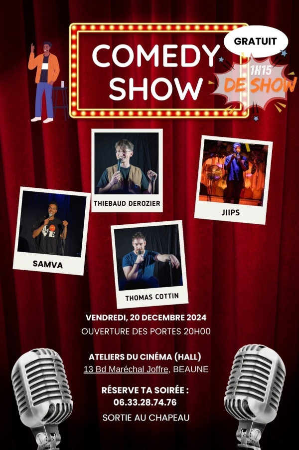 Beaune - Une soirée de rires et d’émotions avec le Samva Show ce vendredi 20 décembre 