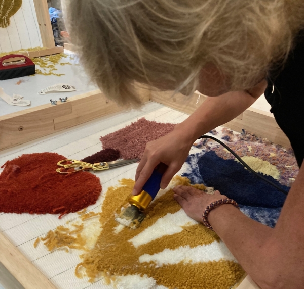 Beaune - Nouveau au musée : un atelier d’initiation au tufting, méthode de tissage très tendance !