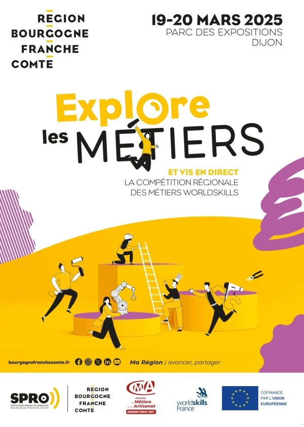 « Explore les Métiers » - Un forum unique pour découvrir votre avenir les 19 et 20 mars à Dijon