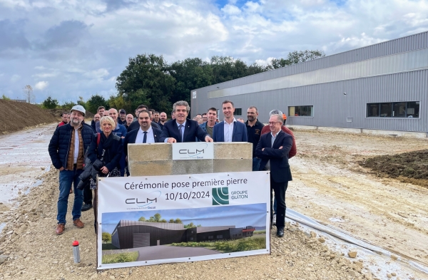 Chevigny-Saint-Sauveur - CLM Industrie pose la première pierre de son extension