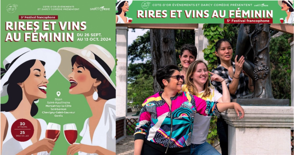 Chevigny accueille pour la première fois le festival « Rires et vins au féminin » 