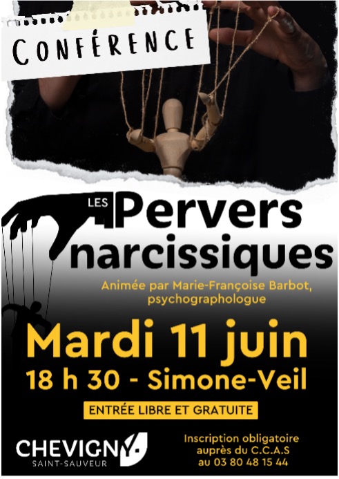 Chevigny-Saint-Sauveur - Pervers narcissiques : La Ville aide ses habitants à les détecter et à s’en protéger