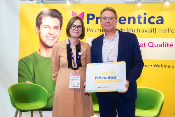 Chevigny lauréate du prix Préventica du management inspirant 