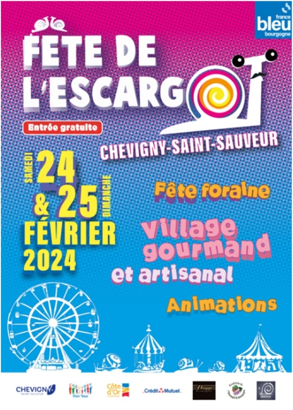 La Fête de l’Escargot, l’évènement incontournable du début d’année à Chevigny ! 