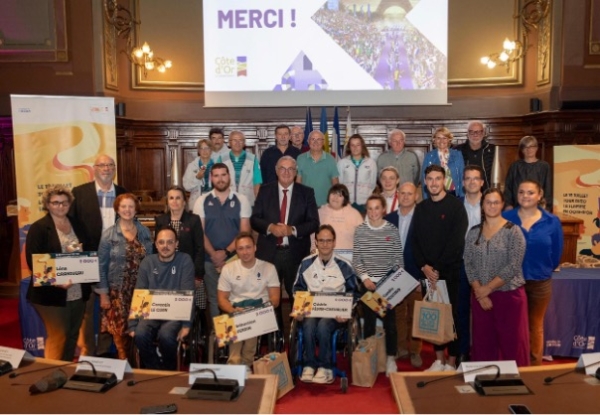 Réception en l’honneur des athlètes, relayeurs, bénévoles et communes de Côte-d’Or ayant participé aux Jeux Olympiques et Paralympiques de Paris 2024