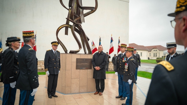 À Dijon, un premier monument national en hommage aux blessés de la gendarmerie