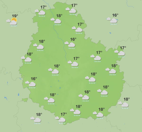 Météo : un week-end en demi-teinte