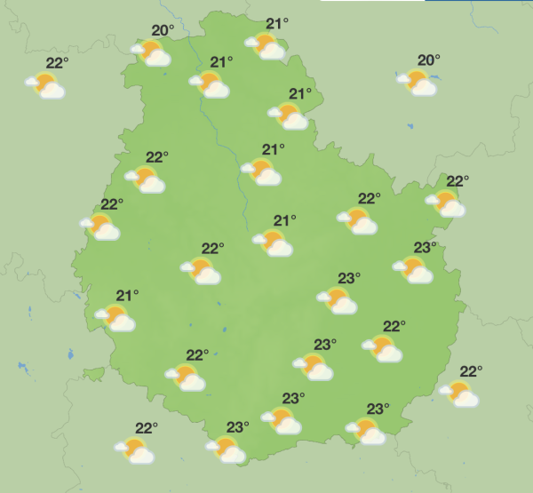 Météo : belle semaine ensoleillée en Côte d’Or