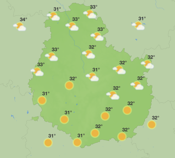 Météo : chaleur et soleil pour ce 1er week-end de vacances