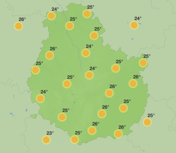 Météo Côte d’Or - Un week-end parfaitement estival