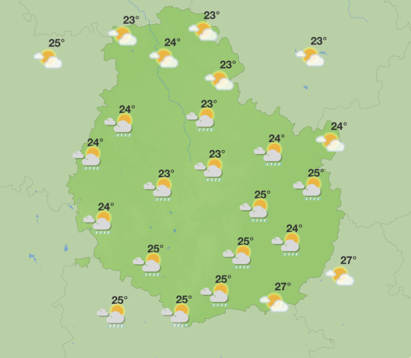 Météo en Côte d’Or – Une semaine en demi-teinte avec retour du soleil jeudi après-midi