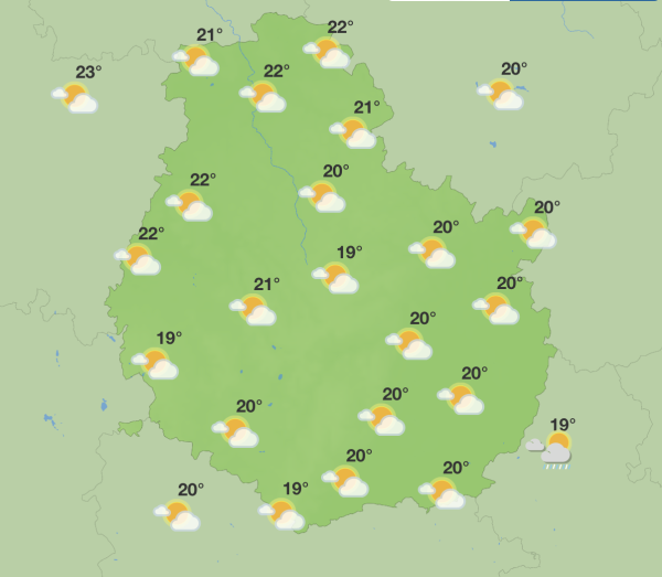 Météo Côte d’Or – Un week-end rafraîchissant