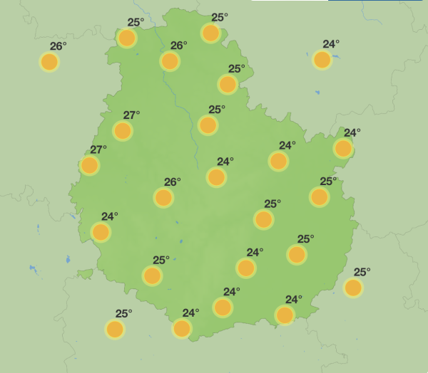 Météo Côte d'Or - Un magnifique week-end annoncé