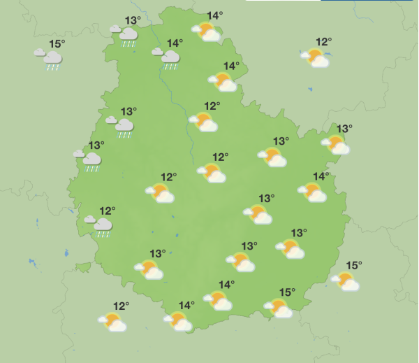 Météo en Côte-d’Or – Une semaine pluvieuse avec une trêve pour la Toussaint