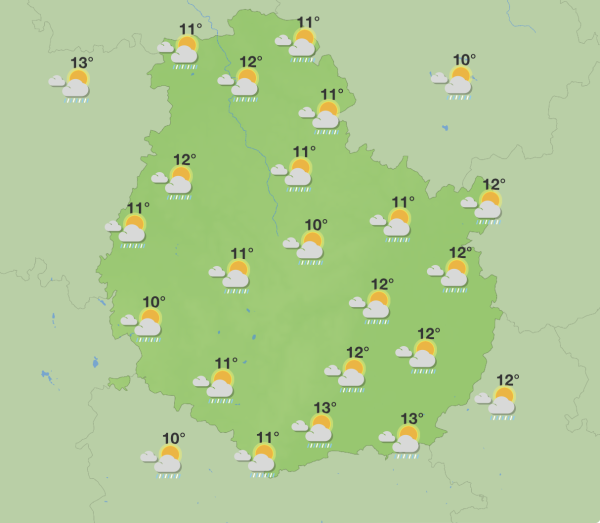 Météo en Côte-d’Or – Week-end pluvieux, week-end heureux ?