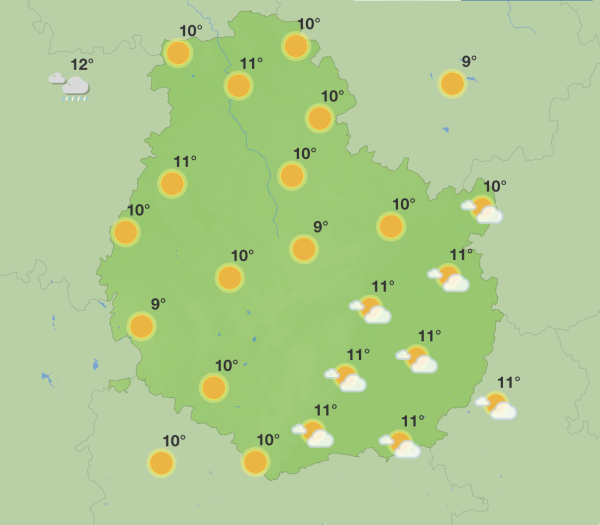 Météo en Côte-d’Or – Une brève accalmie en milieu de semaine 