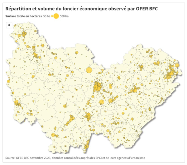 Inauguration de l'Observatoire du Foncier Économique Régional Bourgogne-Franche-Comté (OFER BFC)