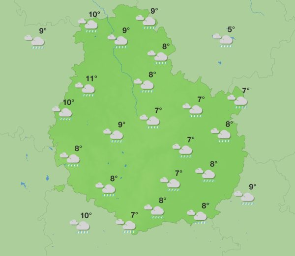 Météo en Côte-d’or – Grise mine pour ce week-end