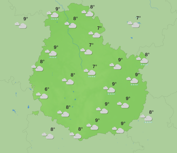 Météo en Côte-d’Or – Un week-end nuageux pour le début des vacances