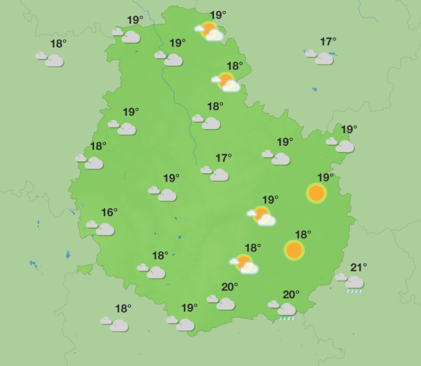 Météo en Côte-d’Or - Un week-end encore contrasté