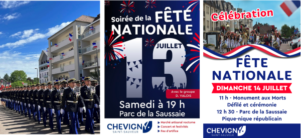 Deux jours de festivités pour la Fête nationale à Chevigny