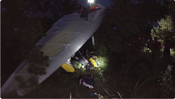 Un ULM se crashe à l'aérodrome de Saint-Romain