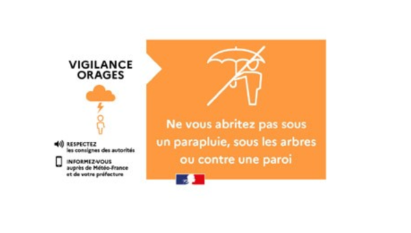 Le département de la Côte-d’Or placé en vigilance orange orages