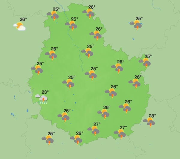 Météo en Côte-d’Or – Semaine de rentrée scolaire particulièrement changeante