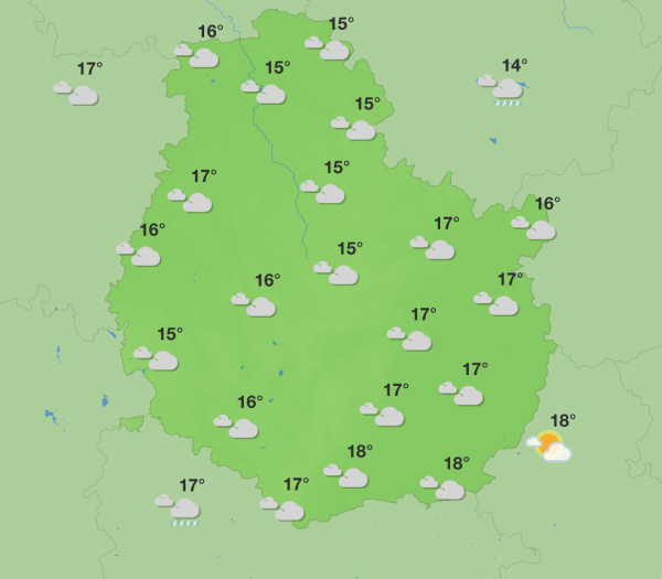 Météo en Côte-d'Or - Entre averses et éclaircies, une semaine aux multiples visages