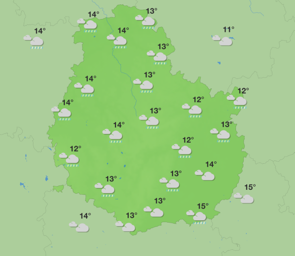 Météo en Côte-d’Or - Un week-end sous les nuages