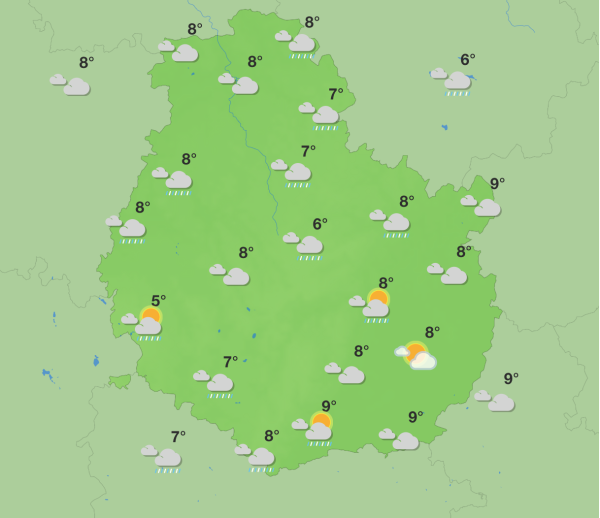 Météo en Côte-d’Or - Préparez vos parapluies ce week-end 