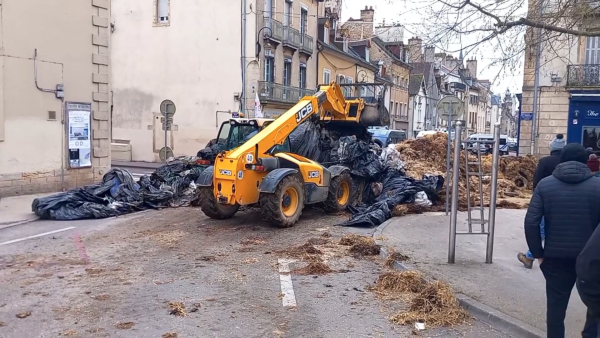 Manifestation agricole à Dijon : des perturbations majeures dans la ville