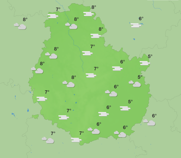 Météo en Côte-d’Or - Une semaine contrastée avec brouillard, pluie et éclaircies  