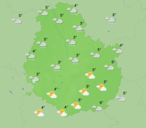 Météo en Côte-d’Or - Une belle semaine de Noël sous le soleil, mais froide  