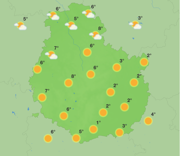 Météo en Côte-d’Or – Un dernier week-end de l’année froid, entre soleil et brouillard