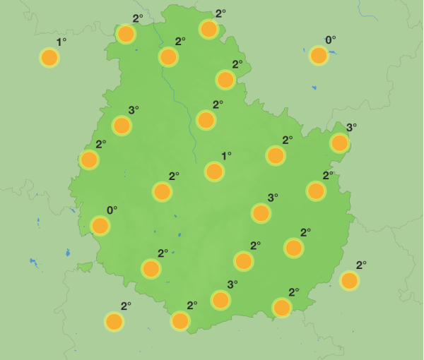 Météo en Côte-d’Or - Une semaine froide mais ensoleillée  