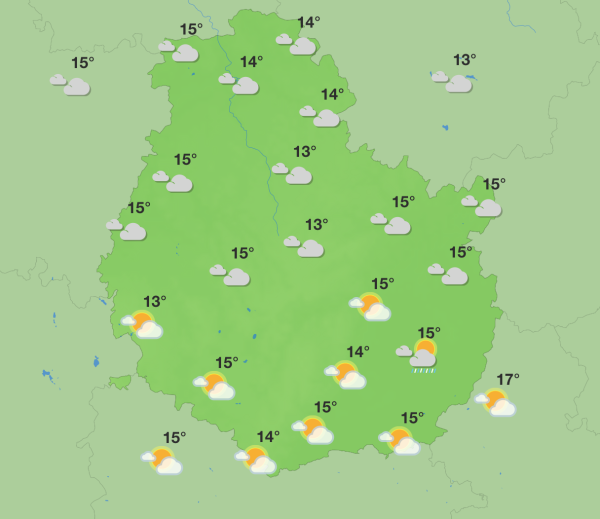 Météo en Côte-d’Or - Une semaine humide avant une légère amélioration dimanche