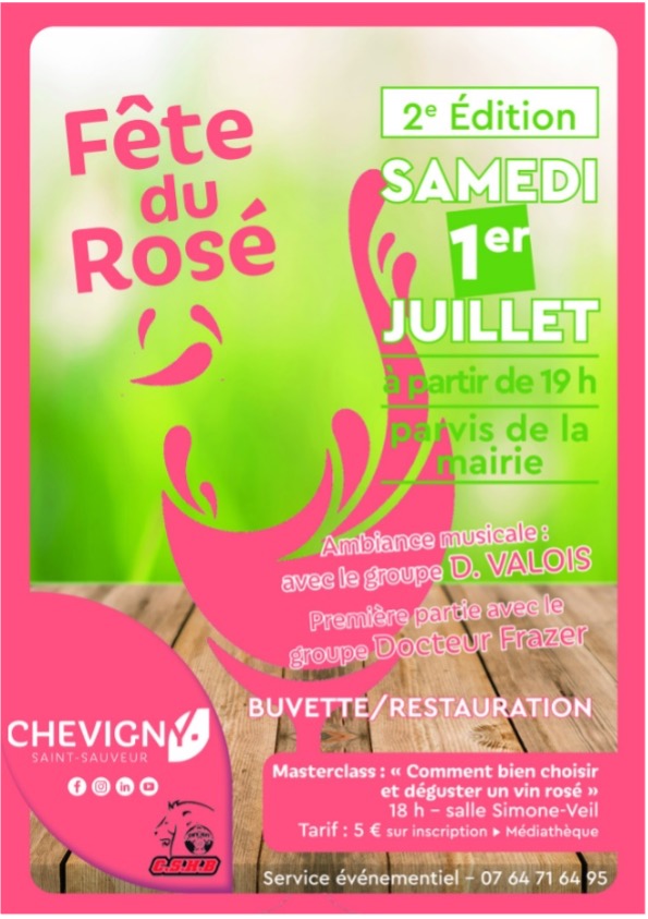 La fête du Rosé revient à Chevigny-Saint-Sauveur le 1er juillet