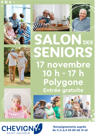 Un Salon des Seniors à Chevigny le 17 novembre